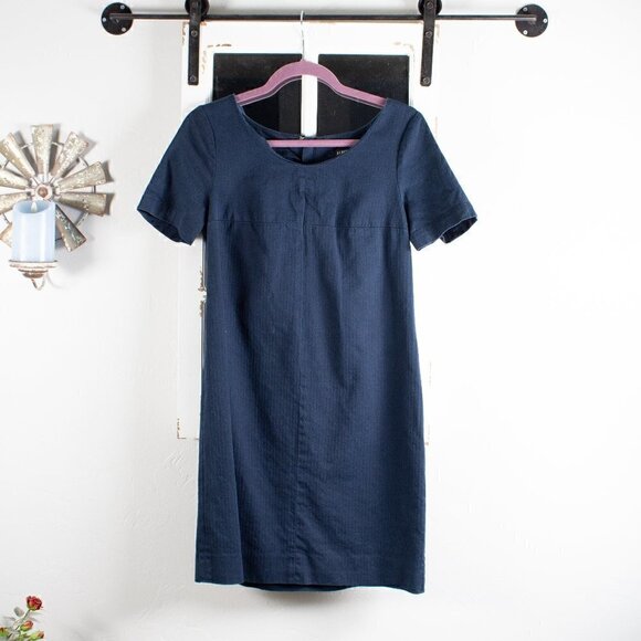 J.Crew Blue Dress - Size 4 - LAST CHANCE SALE - Picture 1 of 5